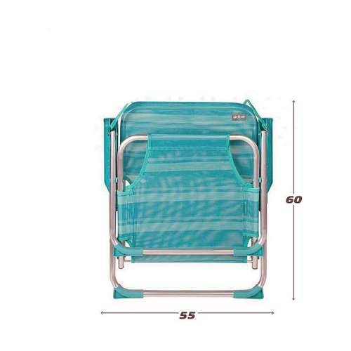 Stolica za za plažu Colorbaby 55 x 35 x 72 cm Turkizno Cijena