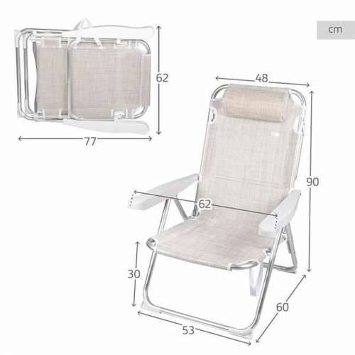 Stolica za za plažu Aktive 48 x 60 x 90 cm Cijena
