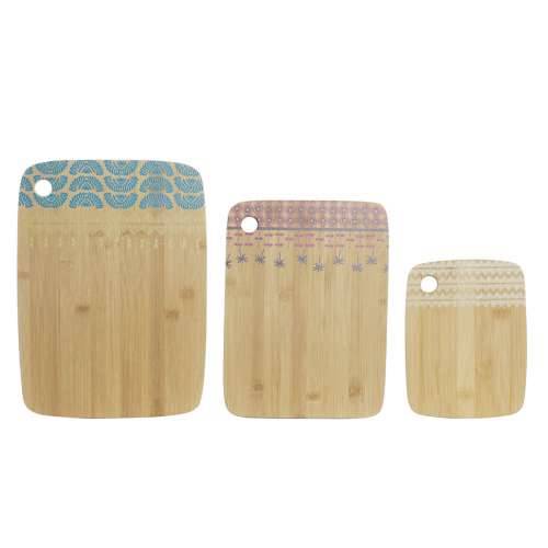 Set daski za rezanje DKD Home Decor Tropsko Cijena
