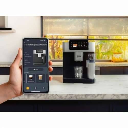 Super automatski aparat za kavu BEKO CEG7348X Crna Siva Srebrna Cijena