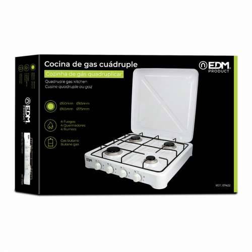 Plinski Štednjak EDM 07422 Bijela 1500 W Cijena
