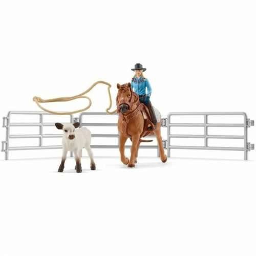 Playset Schleich Cowgirl Team Roping Fun Cijena