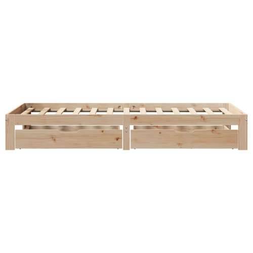 Okvir kreveta s ladicama bez madraca 90x190 cm - Prirodna 90 x 190 cm Cijena