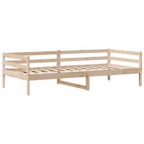 Dnevni krevet s ladicama bez madraca 90x200 cm masivno drvo Cijena