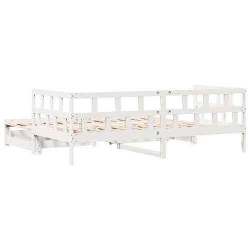 Dnevni krevet na razvlačenje s ladicama bez madraca 80x200 cm Cijena