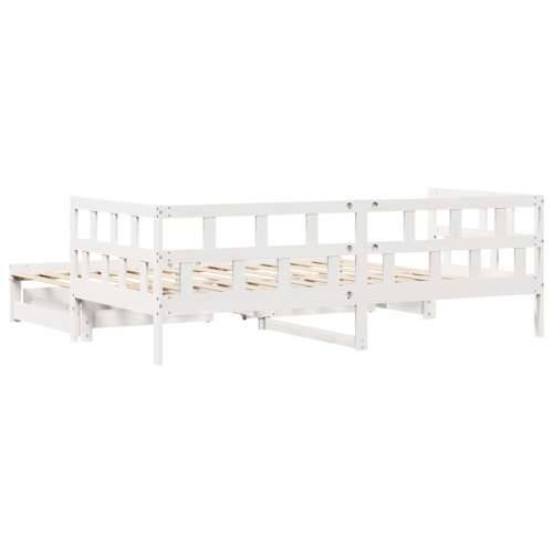 Dnevni krevet na razvlačenje s ladicama bez madraca 90x200 cm Cijena