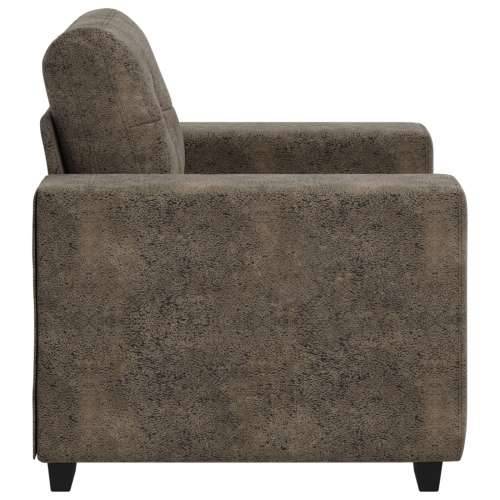 Fotelja Tamno Siva 59 cm Umjetna Koža - Tamno siva 60 cm Cijena