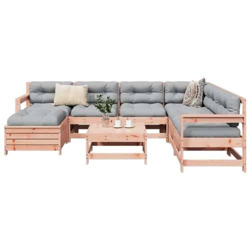 Vrtna garnitura - 8-dijelni set vrtnih sofa od masivnog drva duglazije - Prirodni douglas 1 Cijena