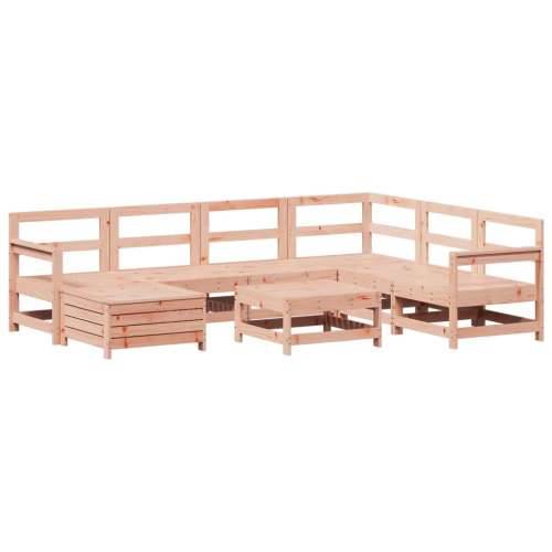 Vrtna garnitura - 8-dijelni set vrtnih sofa od masivnog drva duglazije - Prirodni douglas 1 Cijena
