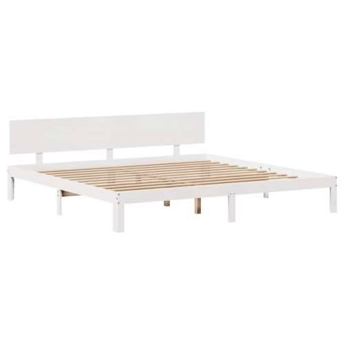 Okvir kreveta s ladicama bez madraca bijeli 200x200 cm - Bijela 200 x 200 cm Cijena