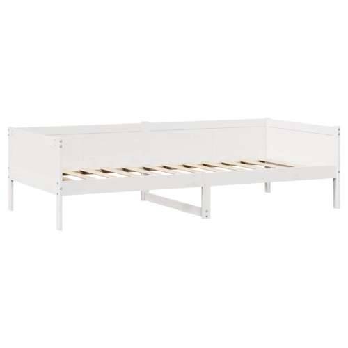 Dnevni krevet s ladicama bez madraca 80x200 cm masivno drvo - Bijela 90 x 190 cm Cijena