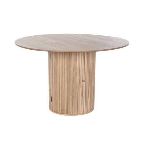 Blagavaonski stol Home ESPRIT Prirodno Drvo MDF 120 x 120 x 77 cm Cijena