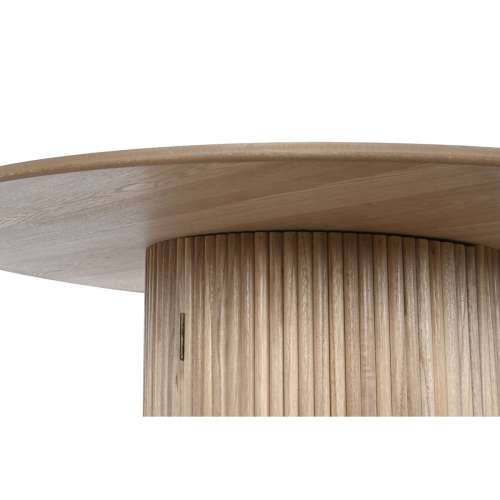Blagavaonski stol Home ESPRIT Prirodno Drvo MDF 120 x 120 x 77 cm Cijena