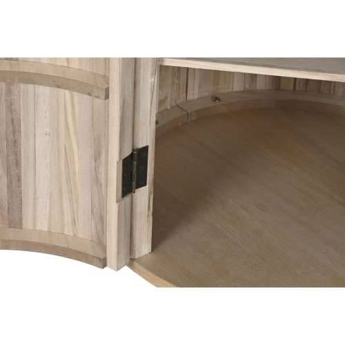 Blagavaonski stol Home ESPRIT Prirodno Drvo MDF 120 x 120 x 77 cm Cijena