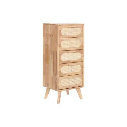 Ormarić s ladicama Home ESPRIT Prirodno Metal Kaučukovac 40 x 30 x 78 cm Cijena