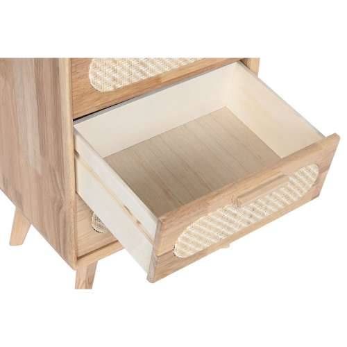 Ormarić s ladicama Home ESPRIT Prirodno Metal Kaučukovac 40 x 30 x 78 cm Cijena
