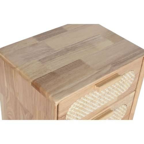 Ormarić s ladicama Home ESPRIT Prirodno Metal Kaučukovac 40 x 30 x 78 cm Cijena