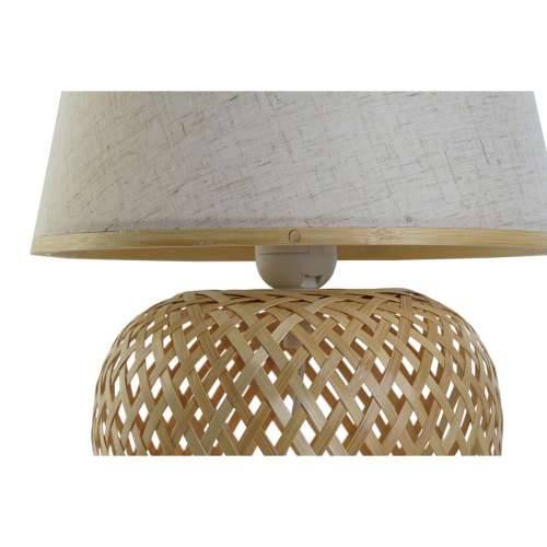 Stolna svjetiljka DKD Home Decor Smeđa Prirodno Bambus 50 W 220 V 24 x 24 x 34 cm Cijena