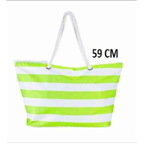 Torba za Plažu Bismark Plava Bijela Oxford 59 x 19 x 40 cm Cijena
