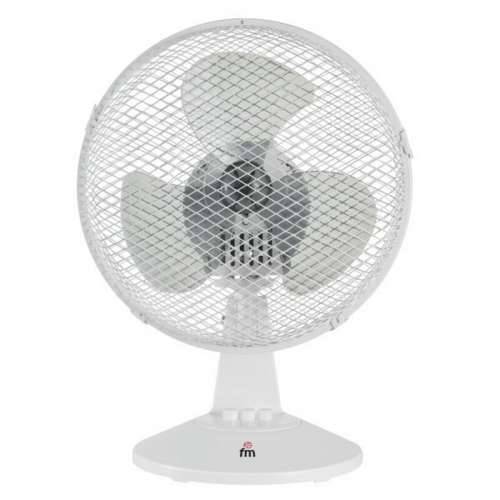 Stolni Ventilator Grupo FM 65786 25 W Ø 23 cm Bijela Cijena