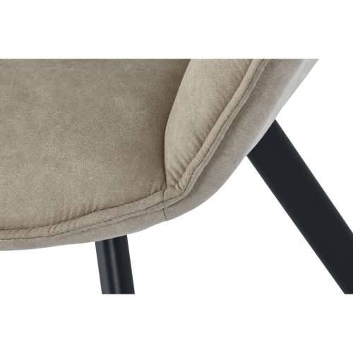 Naslonjač DKD Home Decor Crna Bež 64 x 67 x 85 cm Cijena