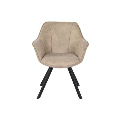 Naslonjač DKD Home Decor Crna Bež 64 x 67 x 85 cm Cijena