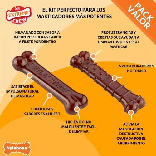 Kost Nylabone Smeđa Bacon XS 2 kom. Cijena