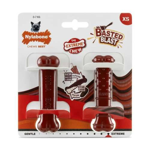 Kost Nylabone Smeđa Bacon XS 2 kom. Cijena