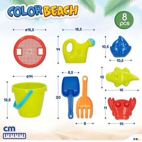 Set igračaka za plažu Colorbaby polipropilen (18 kom.) Cijena