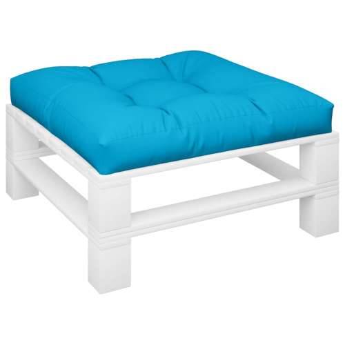Jastuk za palete plavi 70 x 70 x 12 cm od tkanine - Plava 70 x 70 x 12 cm 1 Cijena
