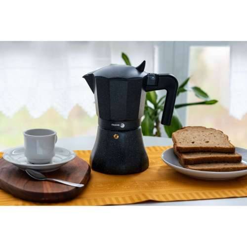 Talijanska Moka za Kavu Fagor Crna Aluminij 12 Tasītes Cijena