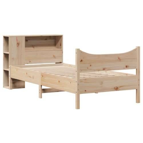 Okvir kreveta bez madraca 90 x 200 cm od masivne borovine - Prirodna 90 x 200 cm Cijena