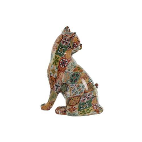 Ukrasna figura Home ESPRIT Pisana mačka Mediteran 11 x 10 x 16 cm (2 kom.) Cijena