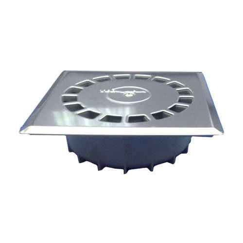 Odvod Tecnoagua T-88 I PVC Nehrđajući Čelik 11,7 x 11,7 x 4,4 cm Ø 4 cm Vertikalno Cijena