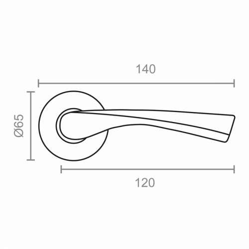 Komplet ručki EDM 86032 707 Aluminij Ø 6,5 x 12 cm Cijena