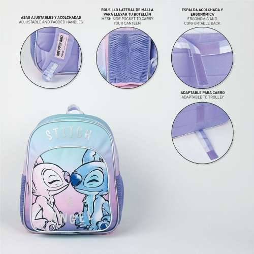 Školski Ruksak Stitch Lila Cijena