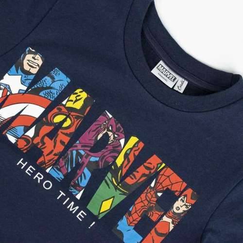 Dječja Majica Marvel Tamno plava Cijena