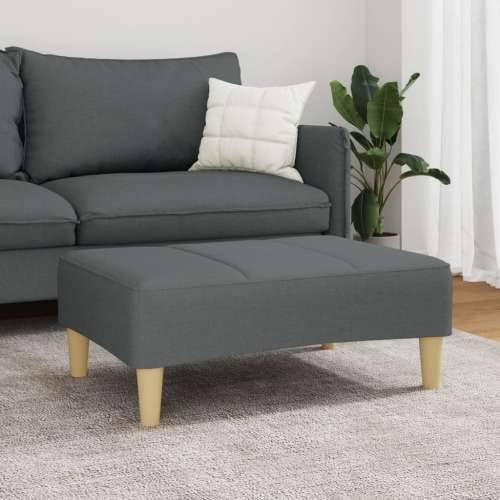 Tabure tamnosivi 77x55x31 cm od tkanine - Tamno siva 1 Cijena