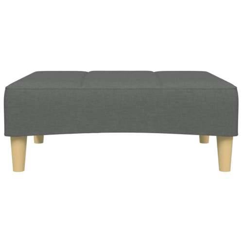 Tabure tamnosivi 77x55x31 cm od tkanine - Tamno siva 1 Cijena