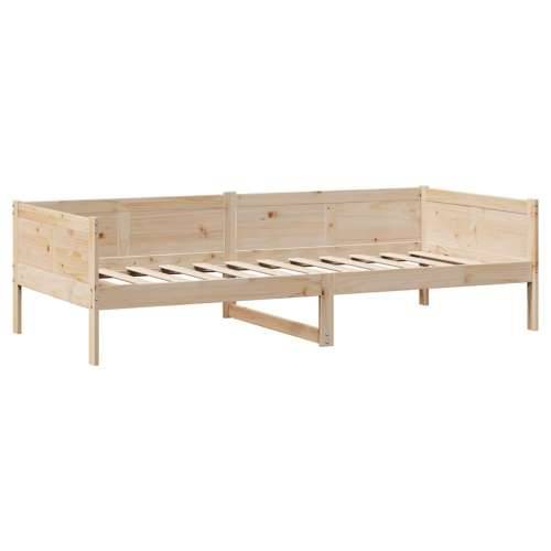 Dnevni krevet s ladicama bez madraca 80x200 cm masivno drvo - Prirodna 80 x 200 cm Cijena