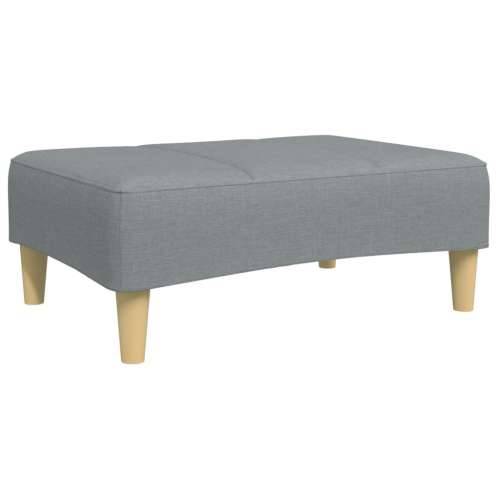 Tabure svjetlosivi 77x55x31 cm od tkanine - Svjetlosiva 1 Cijena
