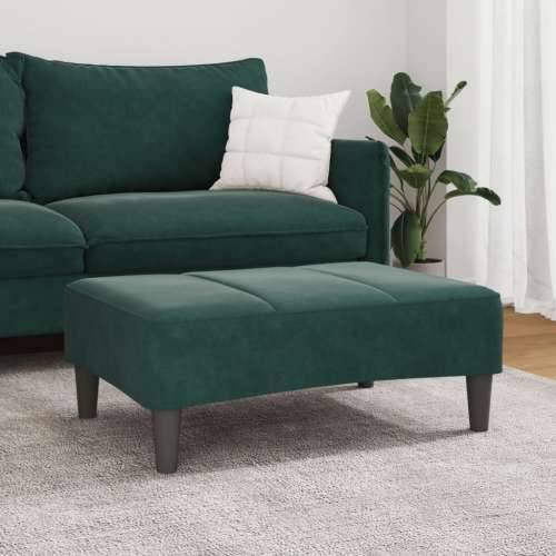 Tabure tamnozeleni 77x55x31 cm baršunasti - Tamnozelena 1 Cijena