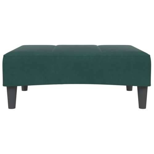 Tabure tamnozeleni 77x55x31 cm baršunasti - Tamnozelena 1 Cijena