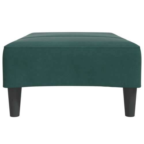 Tabure tamnozeleni 77x55x31 cm baršunasti - Tamnozelena 1 Cijena
