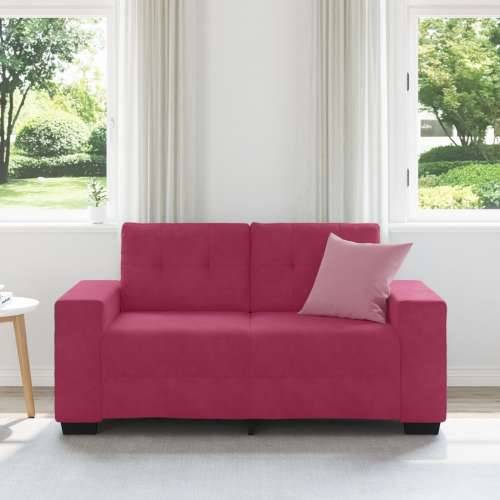 Ljubavni sofa u vinski crveni, 120 cm, baršun - boja crnog vina 120 cm Cijena