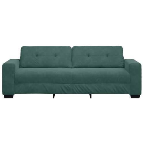 Kauč za tri osobe - Tamnozelena, 180 cm, Baršun - Tamnozelena 180 cm Cijena