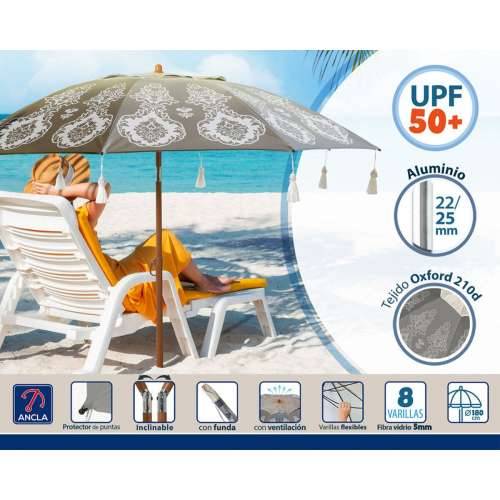 Suncobran Siva Ø 180 cm SPF50+ Boho Cijena