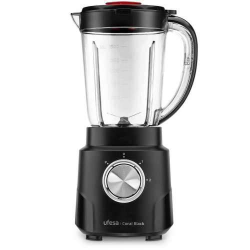 Mikser u posudi UFESA CORAL BLACK Crna 600 W 1,5 L Cijena