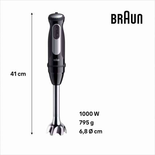 Ručni mikser Braun 0X22111502 1000 W Crna Cijena