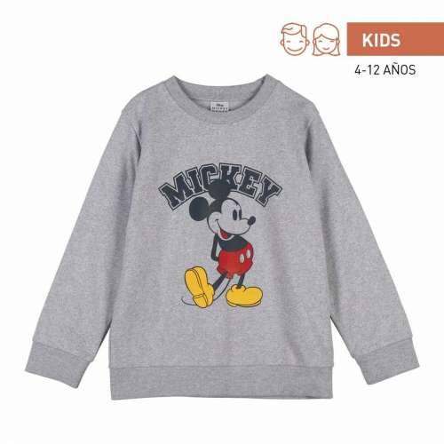 Dječja Majica bez Kapuljače Mickey Mouse Siva Cijena